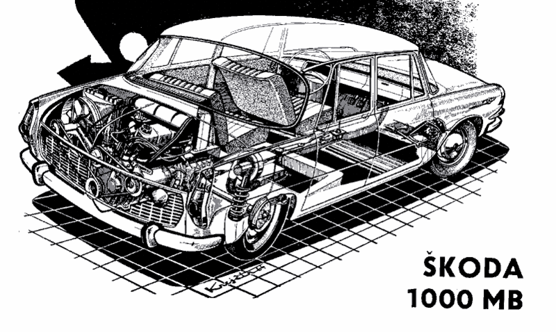 Presse Service: Skoda 1000 MB